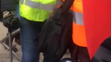 Laetitia une gilet jaune de Liège dénonce la méthode des autoroutes pour déforcer la manifestation
