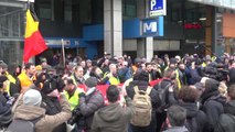Dha Dış - Sarı Yelekliler Brüksel'de Gösteri Düzenliyor