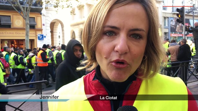 Gilets jaunes à Marseille : Qu'ils essayent de vivre avec 1200 euros par mois