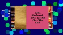 D0wnload Online She Believed She Could So She Did: Quote journal for girls Notebook Composition