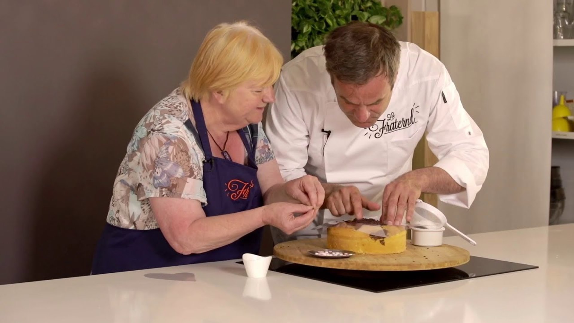 Recette Du Fraternel Gateau Marbre Par Chef Damien Et Francine 750g Video Dailymotion