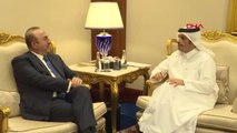 Dha Dış - Çavuşoğlu, Katar Dışişleri Bakanı ile Görüştü