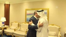 Çavuşoğlu, Katar Dışişleri Bakanı Muhammed Bin Abdurrahman Al Sani ile Görüştü
