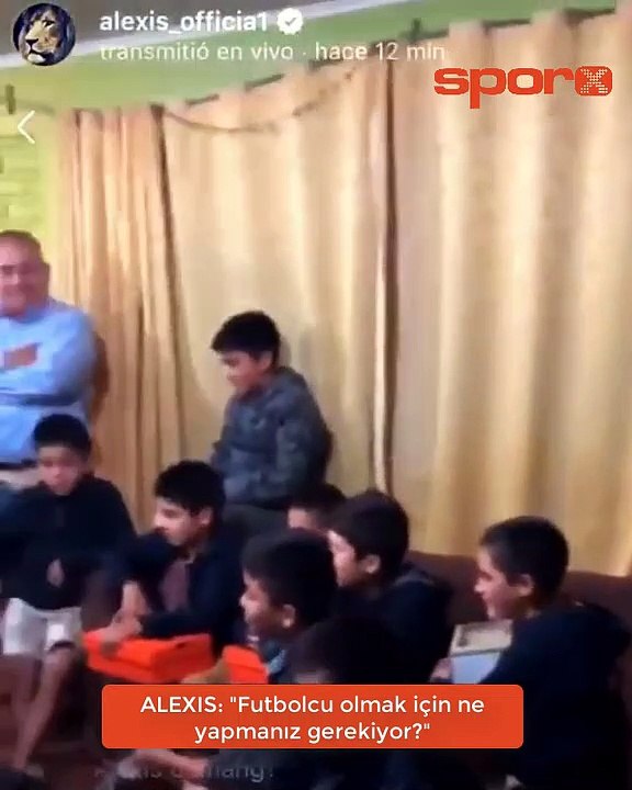 Alexis Sanchez'e çocuktan Vidal sorusu