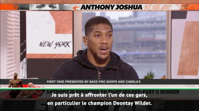 Poids lourds - Joshua : Je veux affronter Wilder