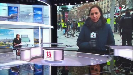 "Gilets jaunes" : 85 interpellations à Paris à la mi-journée