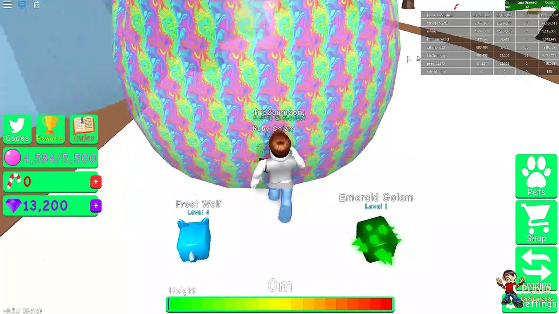 Bubble Gum Simulator Update Roblox New Christmas World New - i can t get these rainbow legendary pets roblox bubble gum