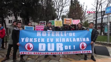 Muğla Öğrencilerden Yüksek Kira Tepkisi