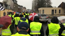 80 Gilets jaunes manifestent au cours d’une marche citoyenne