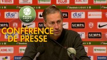 Conférence de presse AS Nancy Lorraine - ESTAC Troyes (1-1) : Alain PERRIN (ASNL) - Rui ALMEIDA (ESTAC) - 2018/2019
