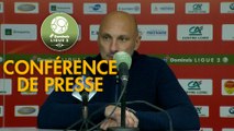 Conférence de presse US Orléans - AC Ajaccio (1-3) : Didier OLLE-NICOLLE (USO) - Olivier PANTALONI (ACA) - 2018/2019