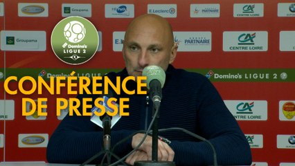 Conférence de presse US Orléans - AC Ajaccio (1-3) : Didier OLLE-NICOLLE (USO) - Olivier PANTALONI (ACA) - 2018/2019