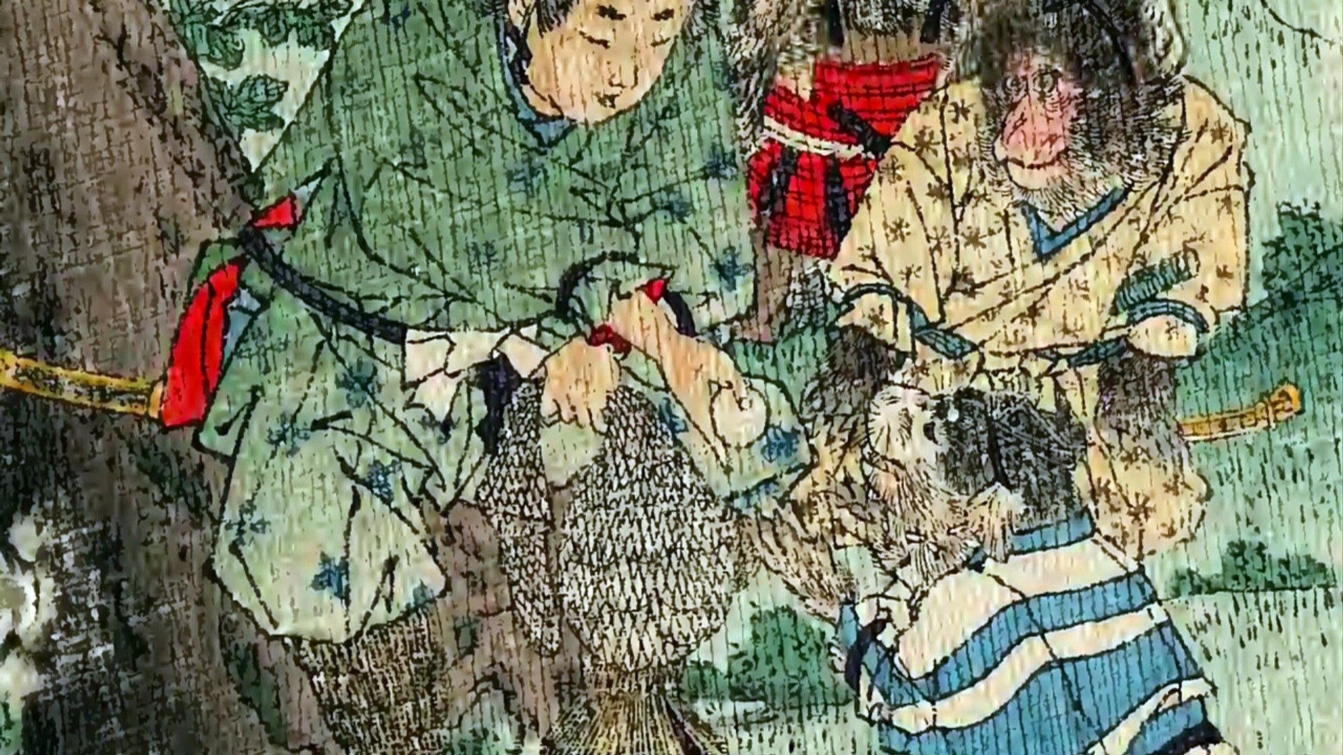 Japan S Most Famous Fairy Tale Momotaro The Little Peachling Video Dailymotion