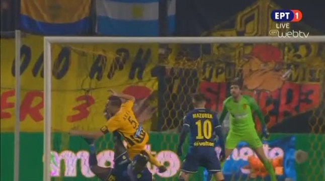 Alhassan Kamara Injury - Aris vs Panetolikos - 15.12.2018 [HD]