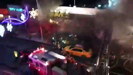 Des pompiers victimes d’une explosion de fumées