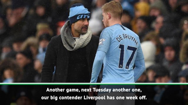 Man City need all players back fit - Guardiola