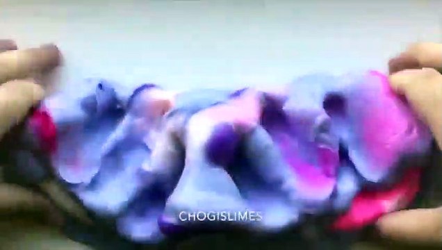 Clay Slime Mixing - Diy Satisfying Slime ASMR