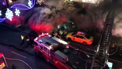 Des pompiers sont victimes d’un impressionnant souffle de fumées (États-Unis)