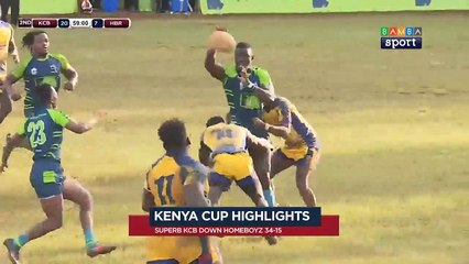 Kenya Cup Highlights: KCB vs Homeboyz