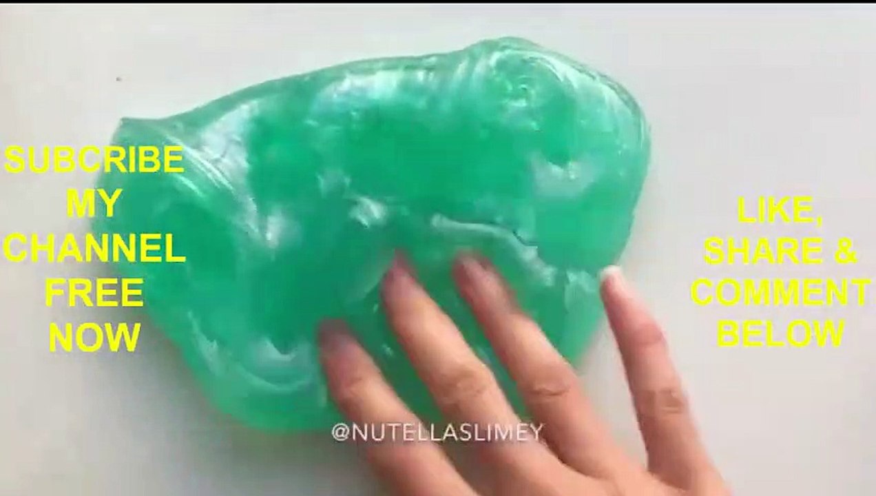 Clear Slime - Most Satisfying Slime ASMR #6!!