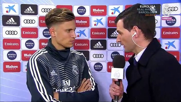 Marcos Llorente: Hoy no han entrado pero ya conseguiremos una victoria mas abultada