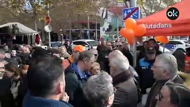 Los separatistas boicotean un acto de ciudadanos