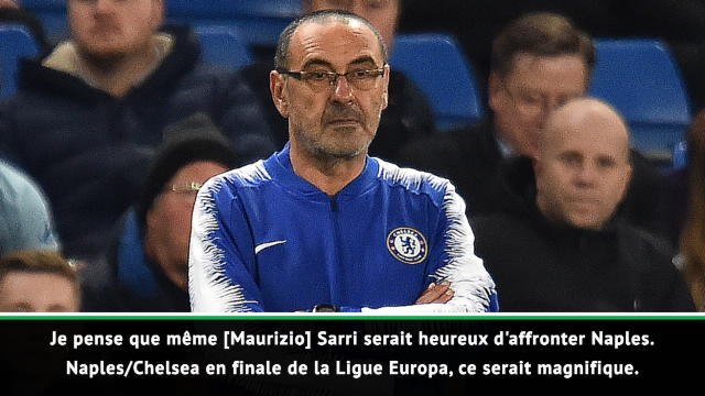 Naples - Ancelotti : Jouer la finale de la Ligue Europa contre le Chelsea de Sarri