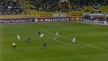 الشوط الاول مباراة موناكو و ريال مدريد 3-1 اياب ربع نهائي دوري الابطال 2004