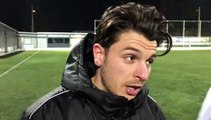 R2 (11ème journée) – Clément DOBROWOLSKI réagit après le nul du FC BORDS de SAÔNE contre AUBENAS SUD ARDECHE