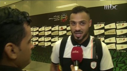 لقاء سريع مع محمد سالم وجمال بلعمري بعد مباراة الأهلي والشباب