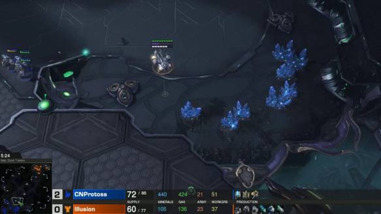 Psistorms CNProtoss vs ROOT Illusion (Part 3)