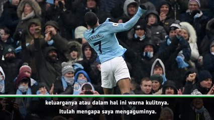 Saya Mengagumi Sterling Akan Ketenangannya Setelah Menerima Tindakan Rasis - Guardiola