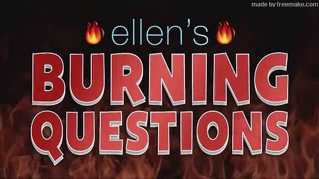 Jennifer Aniston Answers Ellen’s 'Burning Questions'