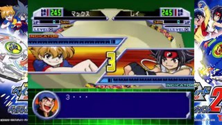 Beyblade 2002 PSOne - Max VS Ray