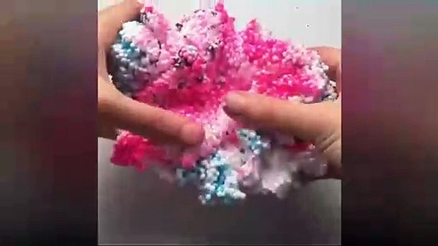 Coloring Slime Mixing || The Most Satisfying Coloring Slime Compilations #124