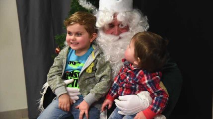 Viroinval: le Père Noël Vert est passé au centre culturel Action sud