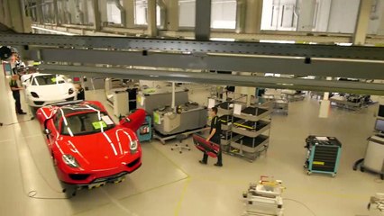 Porsche 918 Spyder Production