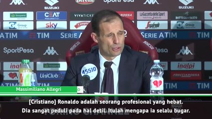 Download Video: Allegri Beritahu Ronaldo Bahwa Dia Tak Akan Selalu Bermain