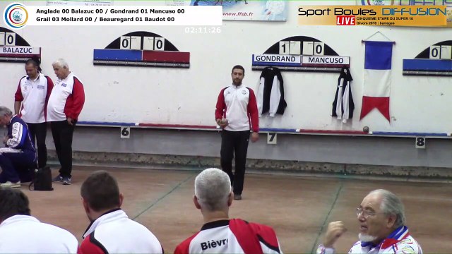Barrages, cinquième étape du Super 16 masculin, saison 2018-2019, Givors 2018