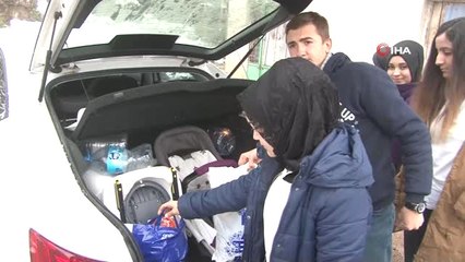 Bu İlçede Kimsesizlere Liseliler Sahip Çıkıyor