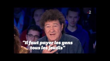 Face aux gilets jaunes, Robert Charlebois a une solution pour relancer l'économie française