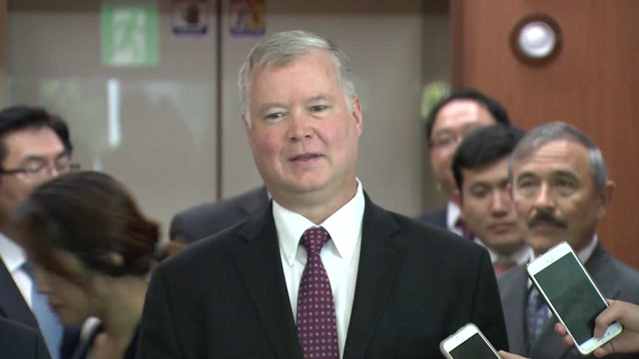 비건 美 특별대표 이번 주 방한...남북철도 연결 '가속화'되나 / YTN