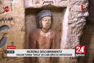 Egipto: hallan tumba de 4400 años de antigüedad en buen estado