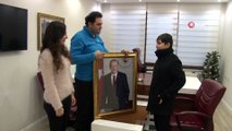 Erdoğan hayranı 13 yaşındaki çocuğun hayalini öğretmenleri gerçekleştirdi