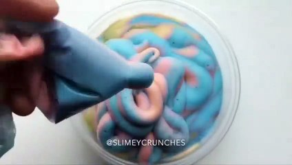 SHAVING FOAM SLIME - Most Satisfying Slime ASMR Video Compilation