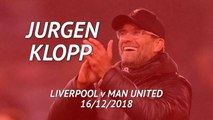 Being part of Liverpool-Man United is special - Klopp's best bits