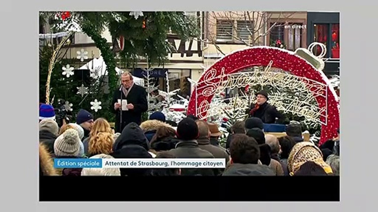 "Notre diversité de croyance est un atout face à l'obscurantisme" :  l'hommage du maire de Strasbourg aux victimes de l'attentat