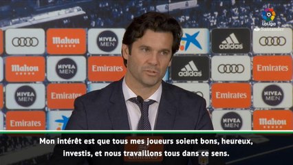 16e j. Solari : "Isco ? Mon intérêt est que tous mes joueurs soient bons"