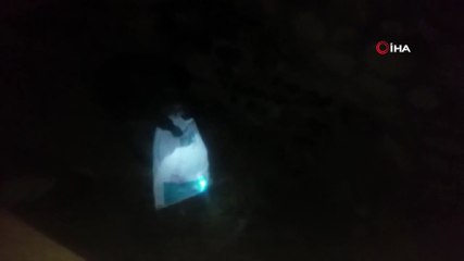 Çuvala doldurulup ölüme terk edilen tavukları yoldan geçen genç kurtardı