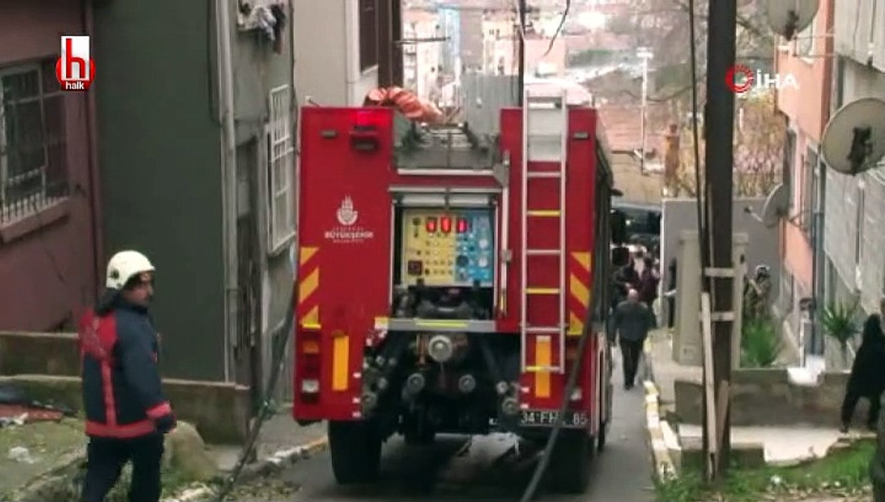 Beyoğlu'nda korkutan yangın